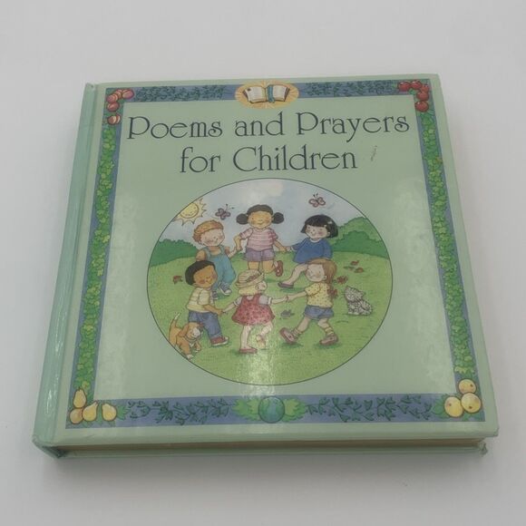 Poems And Prayers For Children Book Gold Color Edging Lynne Suesse 384 pages - Picture 1 of 7